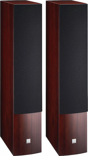 Dali Rubicon 8 Paar Hi-Fi Lautsprecher Boden 250W 3.5 Anzahl von Fahrern B22xT44.4xH110cm. Rot