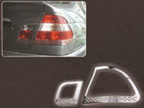Autoline Μάσκες Φαναριών Πίσω για Bmw E46 '03