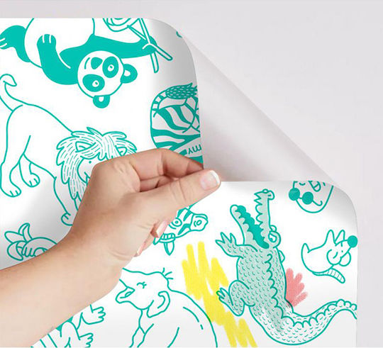 Omy Kinder Wandsticker Tür Animals