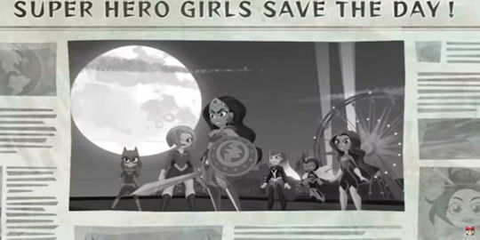 DC Super Hero Girls: Teen Power Switch Game