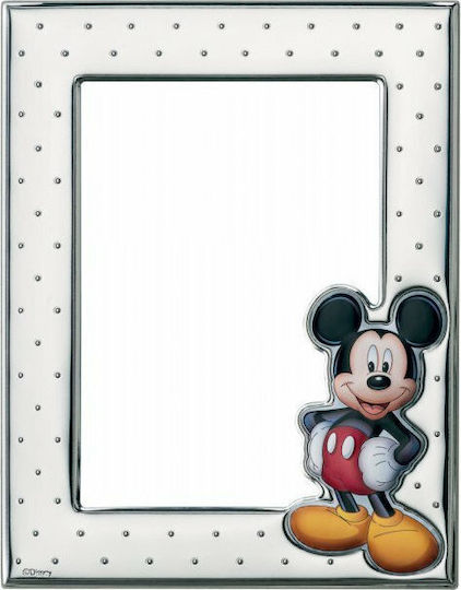 Disney Mickey Mouse Picture Frame Silver in Silver Color 13x18cm