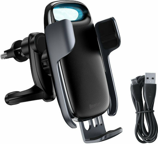 Baseus Milky Way Electric Bracket Βάση Κινητού Αυτοκινήτου 4" - 6.5" με Ρυθμιζόμενα Άγκιστρα Μαύρη