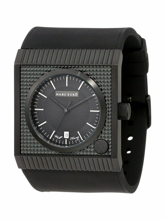 Marc Ecko E14544G1 Ρολόι Μπαταρίας με Καουτσούκ Λουράκι
