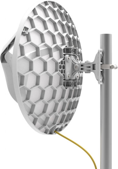 MikroTik LHG 60G Εξωτερική Κεραία WiFi Παραβολική με σύνδεση Ethernet