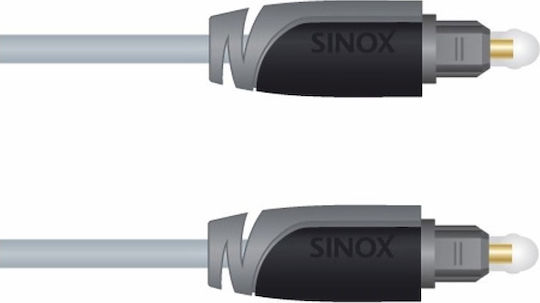 Sinox SXA5601 1m TOS male Optical Cable White (SXA5601)