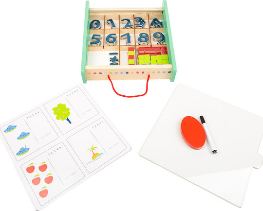 Small Foot Learning Box Educate Educational Game Knowledge made of Wood for 6+ years old Years Old