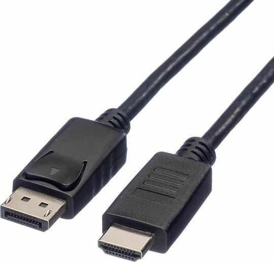 Roline Cable DisplayPort male - HDMI male 1m Black (11.04.5780)