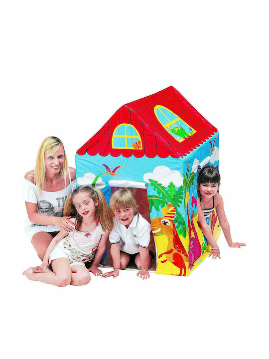 Kids House Play Tent Ζωάκια Multicolour