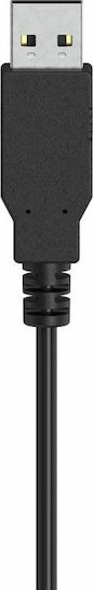 HAMA uRage Stream 400 Plus Микрофон USB Настолен за Вокали в Черен Цвят