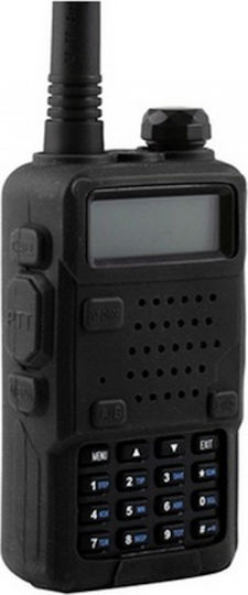 Baofeng Uv-5r CASE-UV-5R-BL Fall Funkgerät UHF/VHF Kompatibel mit UV-5R Black