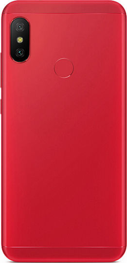 Replacement Back Cover Red for Redmi Note 6 Pro