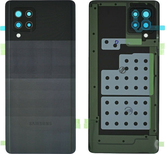 Samsung Κапак за замяна на батерията Черен за Galaxy A42