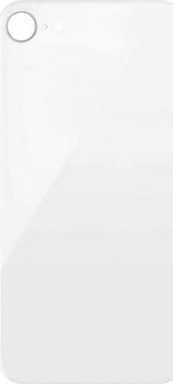 Τζαμάκι Πίσω Πλαισίου Ασημί για iPhone 8
