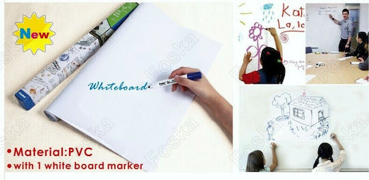 Foska Sticker Dry Erase Board 45x200cm