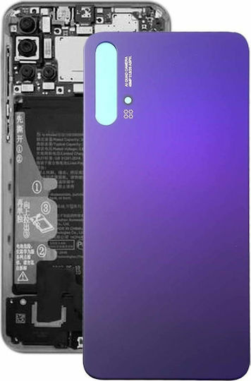 Capac Baterie Violet pentru Huawei Nova 5T / Honor 20 - Huawei Nova 5T / Honor 20
