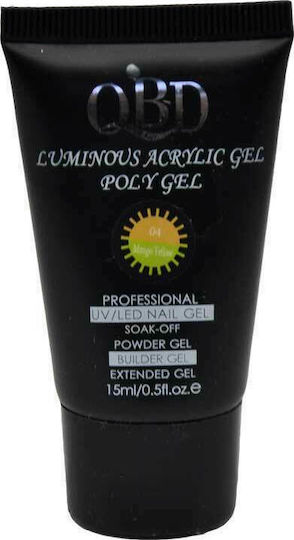 QBD Luminous Acrygel Νυχιών 04 Πολύχρωμο 15ml