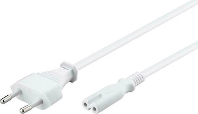 Goobay Euro - IEC C7 Cable 1.8m White (96035)