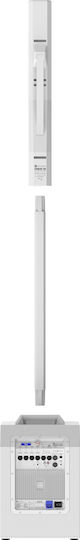Electro-Voice Evolve 50M Set with Powered PA Speakers 1000W with Woofer 12" 34.5x47.1x82.5cm. in White Color