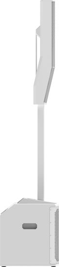 Electro-Voice Evolve 50M Set with Powered PA Speakers 1000W with Woofer 12" 34.5x47.1x82.5cm. in White Color