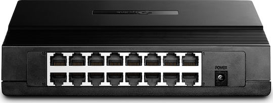 TP-LINK TL-SF1016D v7 Unmanaged L2 Switch με 16 Θύρες Ethernet