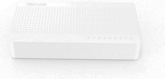 Tenda S108 v8 Unmanaged L2 Switch με 8 Θύρες Ethernet