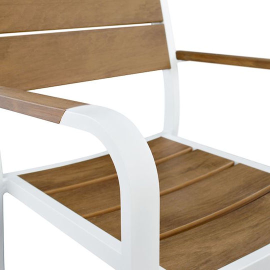 Garten- und Outdoor-Möbelsets Speisesaal 7 Stück Braun