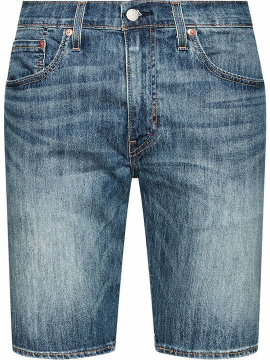 405 Standard Ανδρική Βερμούδα Τζιν Regular Fit Μπλε