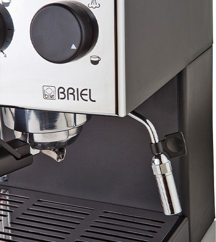 Briel ES62A Espressomaschine 1260W Druck 19bar Schwarze BRL-ES62A-BK