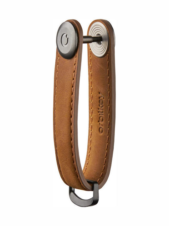 Orbitkey Μπρελόκ Organiser Crazy Horse Δερμάτινο Καφέ Orbitkey Μπρελόκ Organiser Crazy Horse Δερμάτινο Καφέ