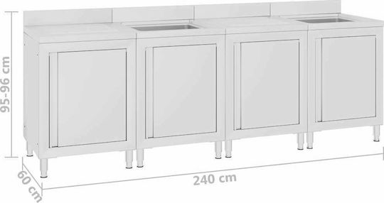 vidaXL Λάντζα Κλειστή 3058272