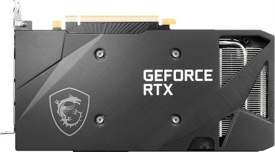 MSI GeForce RTX 3060 12GB GDDR6 Ventus 2X OC Κάρτα Γραφικών