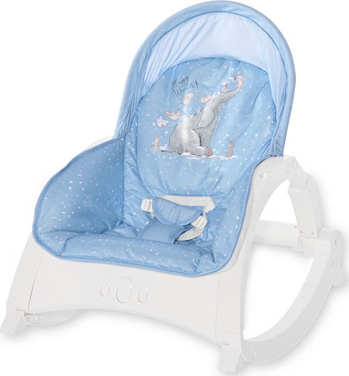 Lorelli Elektrisch Baby Relax Enjoy mit Musik und Vibration Tender Blue Fun