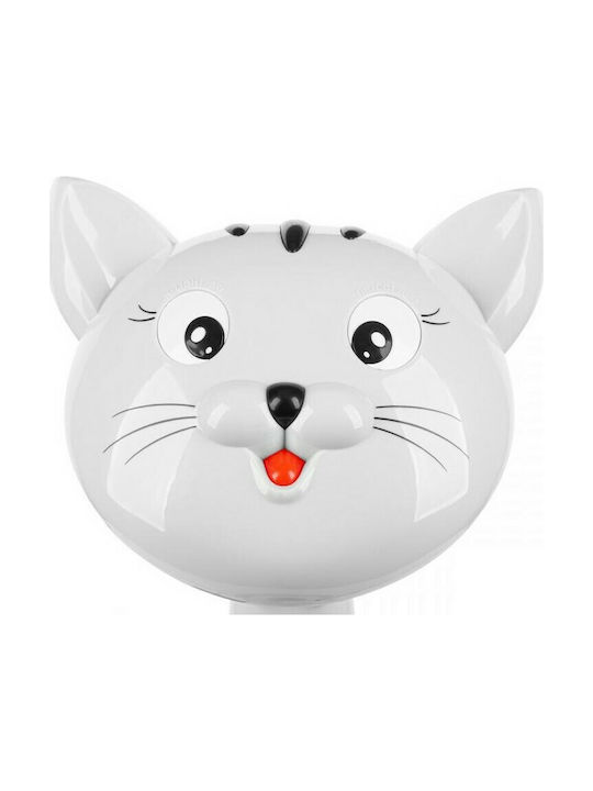 Horoz Electric LED Kinder Dekorative Lampe Katze Weiß 32εκ.