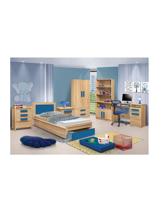 Wooden Kids Bedside Table Sonoma-Ciel 40x48x39cm