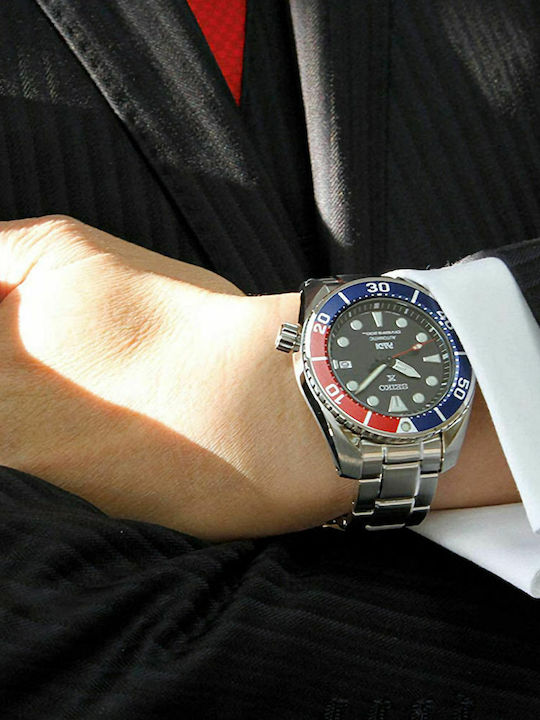 Seiko Prospex Padi Sumo Ρολόι Αυτόματο με Μεταλλικό Μπρασελέ Seiko Prospex Padi Sumo Ρολόι Αυτόματο με Μεταλλικό Μπρασελέ