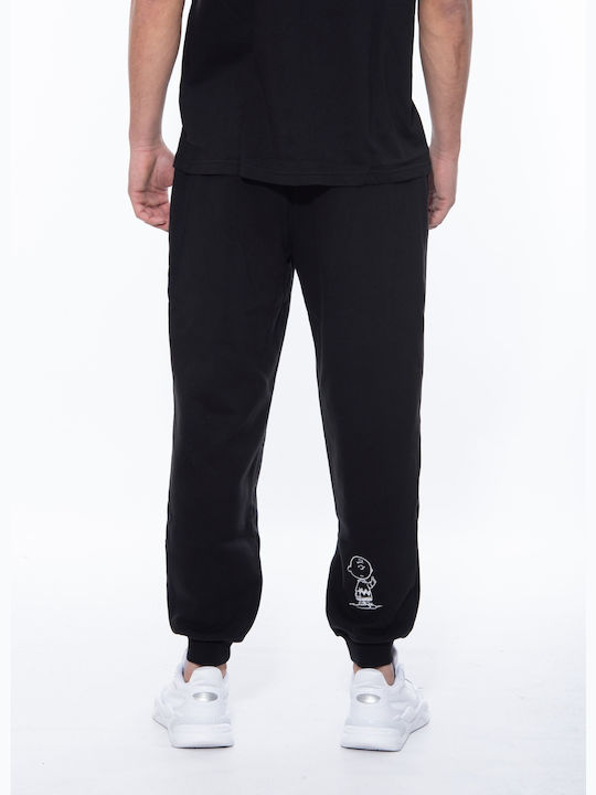 Puma x Peanuts Men's Sweatpants with Rubber Black