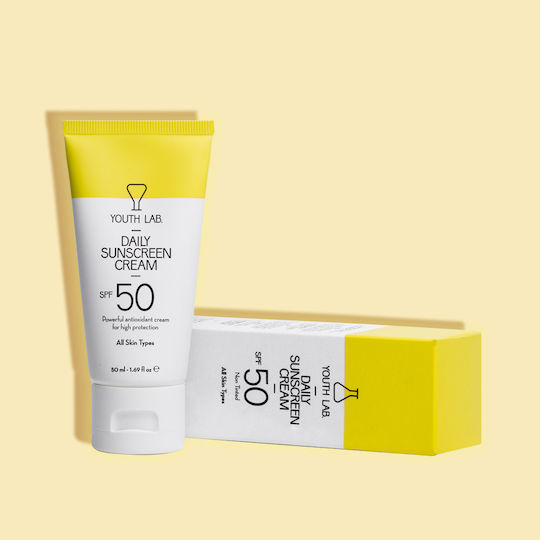 Youth Lab. Daily Sunscreen Cream Sonnencreme Creme Gesicht SPF50 50ml
