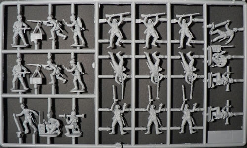 Italeri German Infantry Миниатюра за Моделизъм Gray в Мащаб 1:72