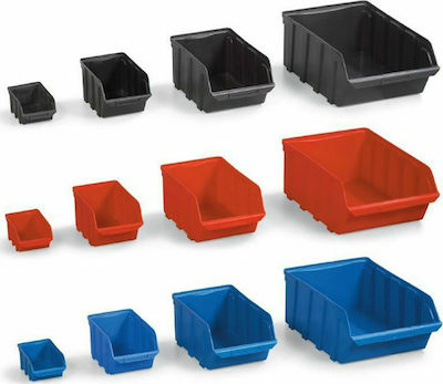 Terry Tekni Plastic Tool Bin Organiser W14xD23xH12.5cm