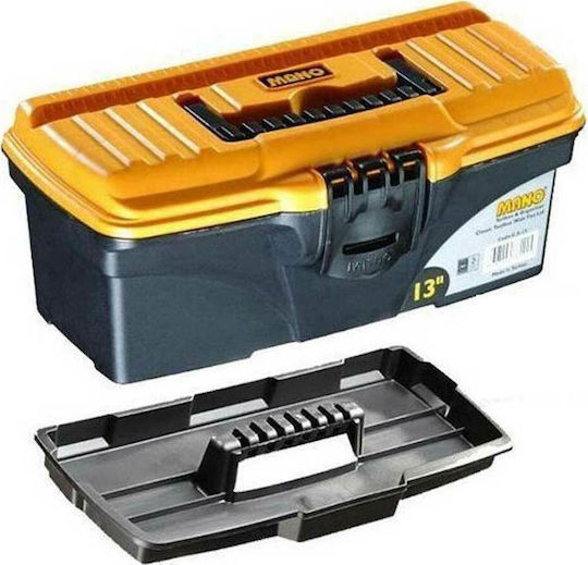 Mano Master MT-13 Hand Tool Case Plastic with Tobacco Case Dimensions: W31.5xD12xH13.5cm
