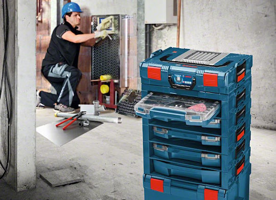 Bosch i-Boxx 72 Tool Compartment Organiser 10 Slot with Removable Box Multicolour 37.5x31.5x7cm