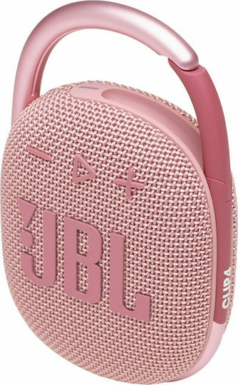 JBL Clip 4 Waterproof Bluetooth Speaker 5W with Battery Life up to 10 hours Pink