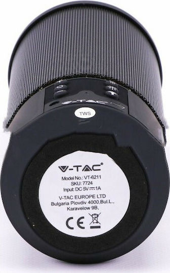 Boxă Bluetooth 6W cu Radio Negru 7724