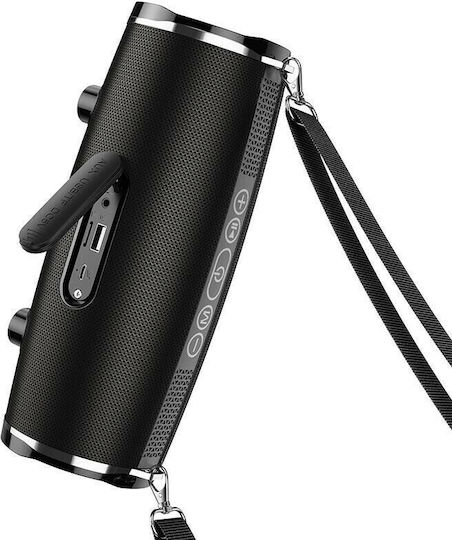 Hoco BS40 Desire Song Sports Bluetooth-Lautsprecher 14W mit Radio und Akkulaufzeit bis zu 4 Stunden Black