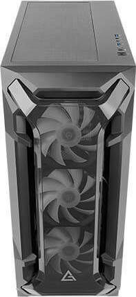 Antec DF600 Flux Gaming Midi Tower Κουτί Υπολογιστή με Πλαϊνό Παράθυρο Μαύρο