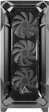 Antec DF600 Flux Gaming Midi Tower Κουτί Υπολογιστή με Πλαϊνό Παράθυρο Μαύρο