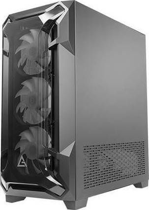 Antec DF600 Flux Gaming Midi Tower Κουτί Υπολογιστή με Πλαϊνό Παράθυρο Μαύρο