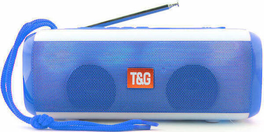 T&G Bluetooth Speaker 10W with Radio Blue