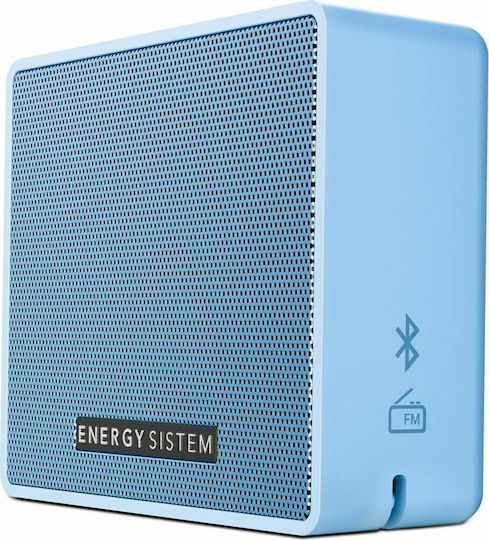 Energy Sistem Music Box 1+ Ηχείο Bluetooth 5W με Ραδιόφωνο και Διάρκεια Μπαταρίας έως 6 ώρες Μπλε