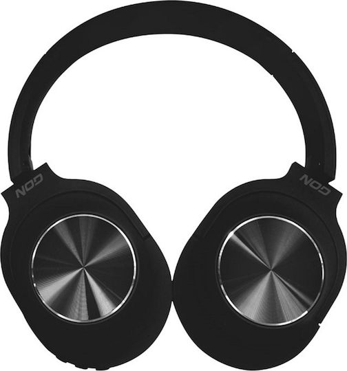 NOD Playlist Безжични Bluetooth Over Ear Слушалки с Радио с 8 часа Работа Черни